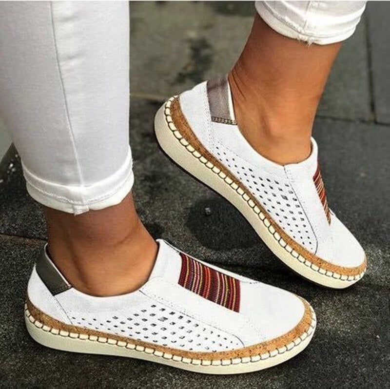 Elena - Lässige Turnschuhe mit handgefertigtem Design