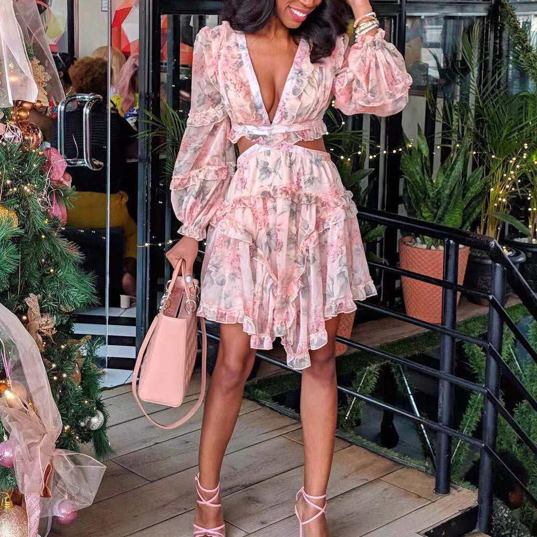 Isadora - Blumenkleid mit Rüschen für einen romantischen Frühling