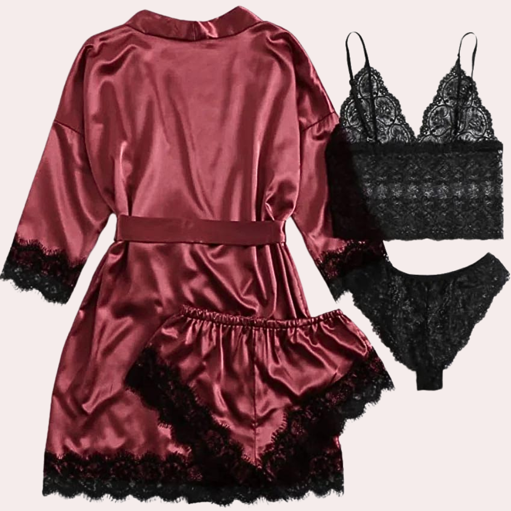Lorie | 4-teilige Lingerie-Kleid