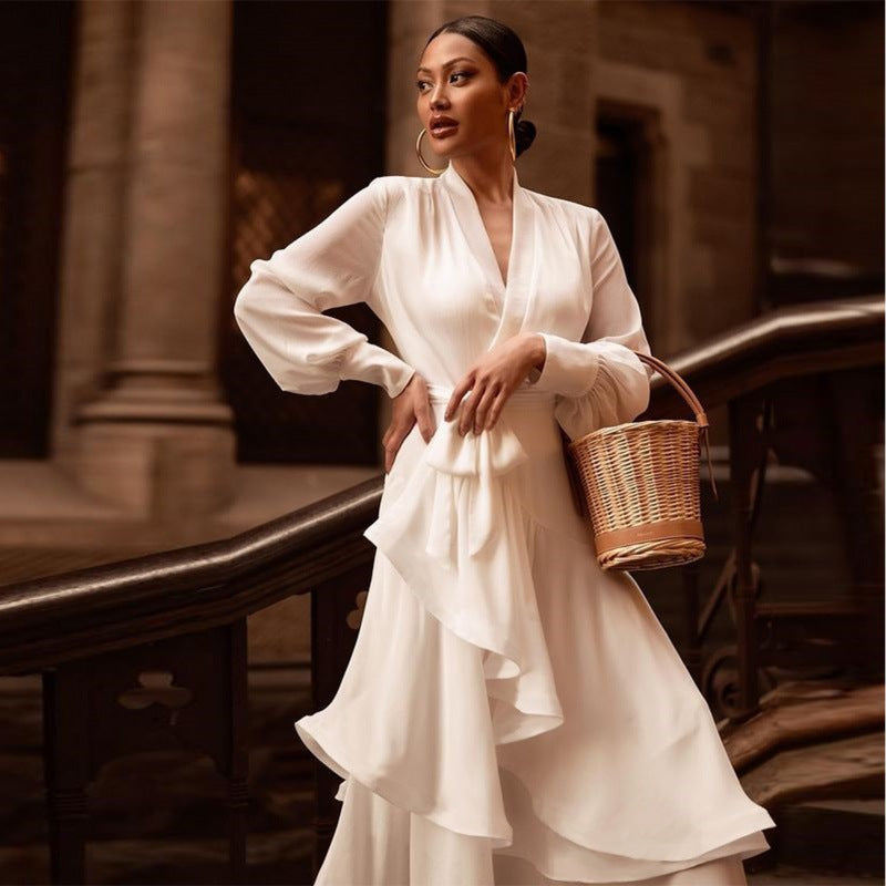 Valeria - Gerafftes Kleid