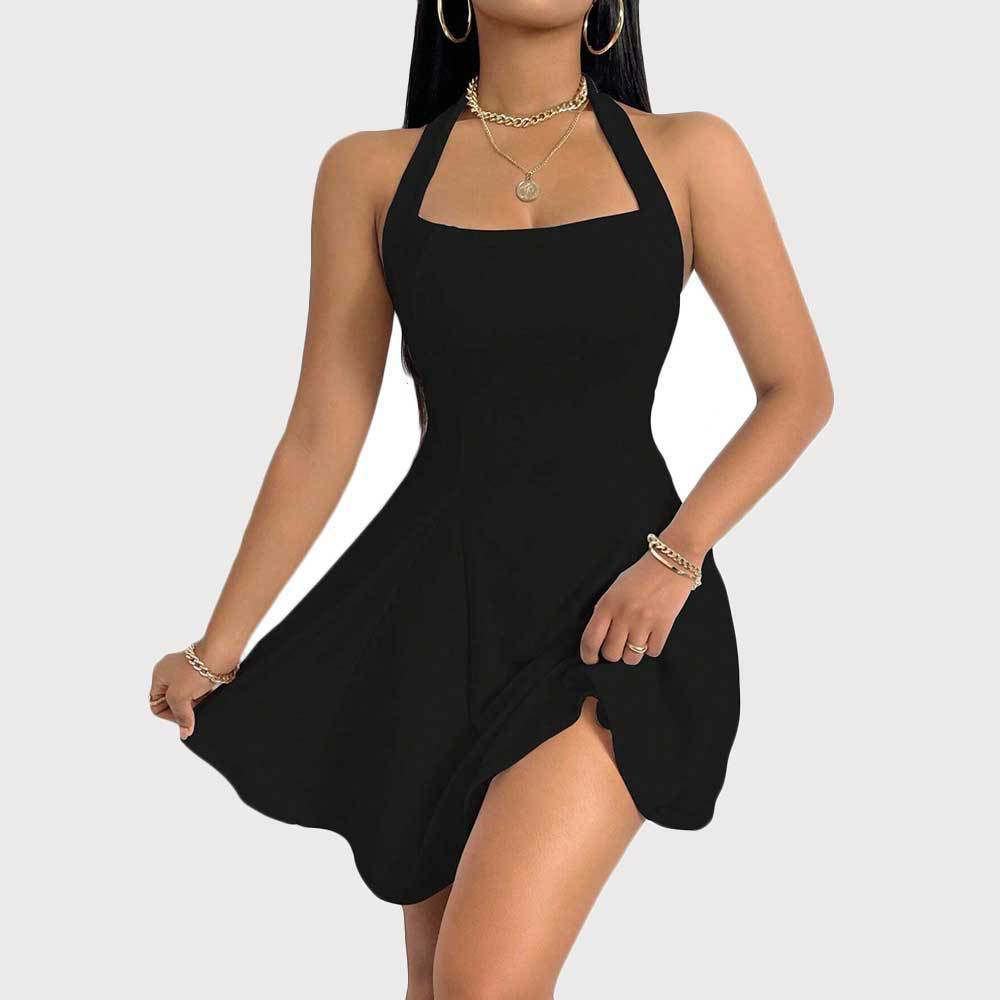 Carla - Kurzes Kleid mit Neckholder