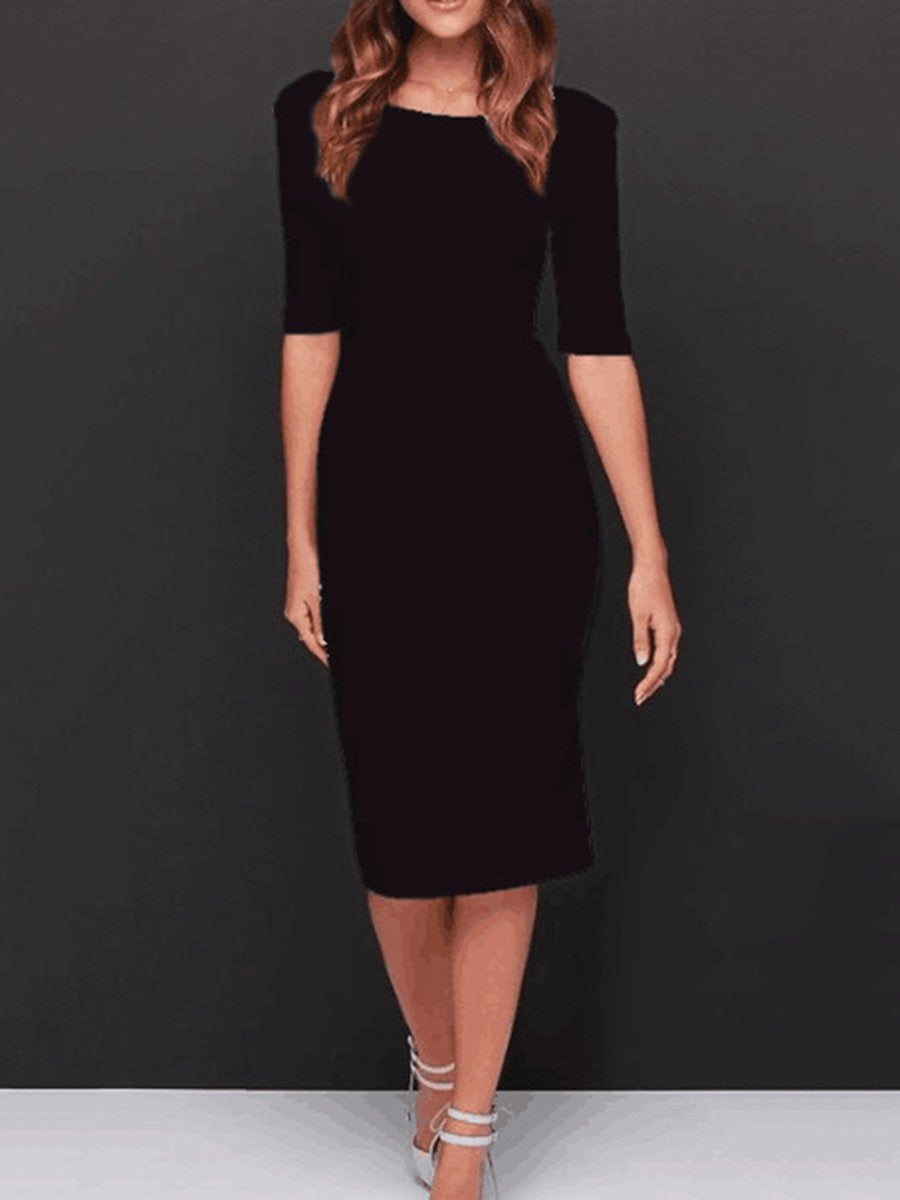 Maria | Schlichtes Bodycon-Kleid