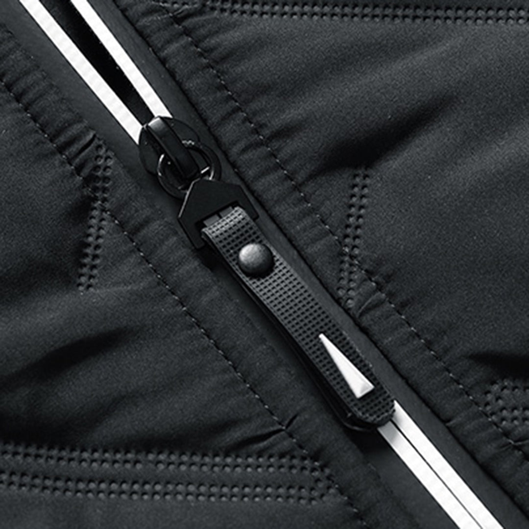 Finn | Moderne Herren-Steppjacke mit Reißverschluss und Stehkragen