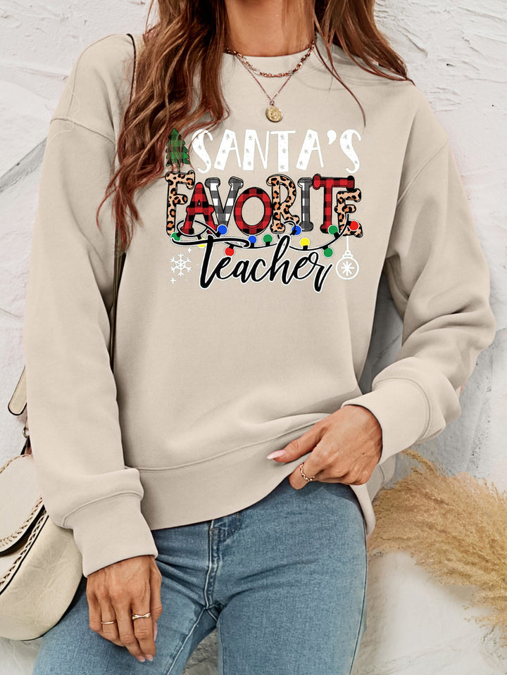 Emily | Festlich Damen-Weihnachtspullover mit festlichem Design