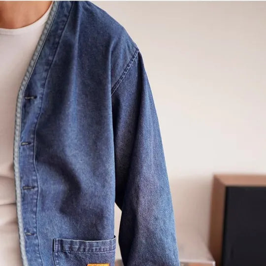 Stuttgart | Die Klassische Choreo Jacke Aus Indigo Denim