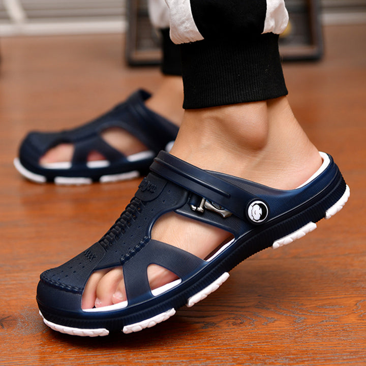 Stuttgart | Komfort Hausschuhe Herren Sandalen Flip Flops Herren