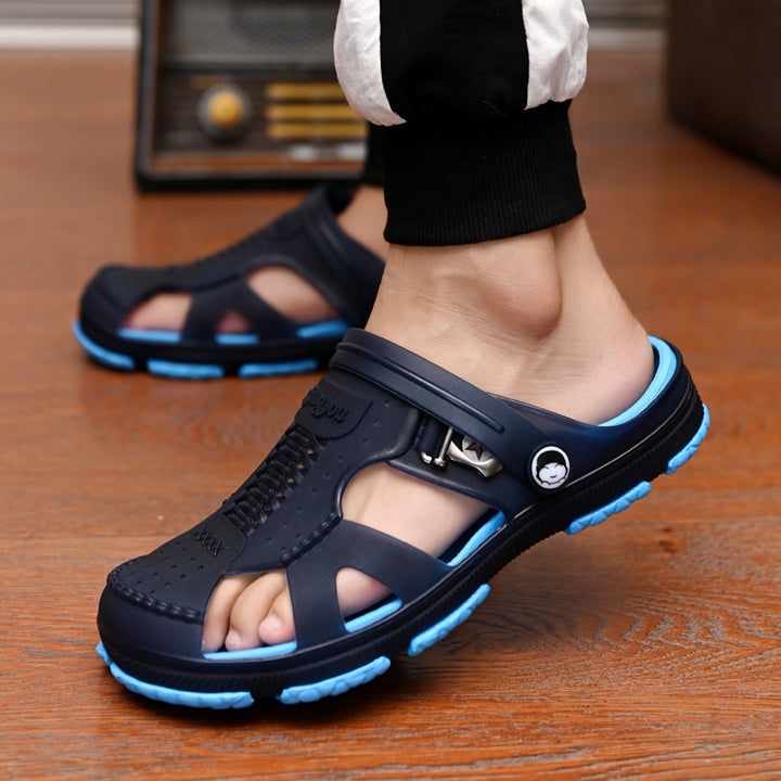 Stuttgart | Komfort Hausschuhe Herren Sandalen Flip Flops Herren