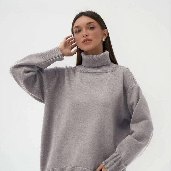 Stuttgart | Classic Rollkragenpullover für Frauen