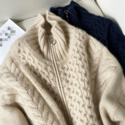 Xyllynah : Strickjacke mit Rollkragen