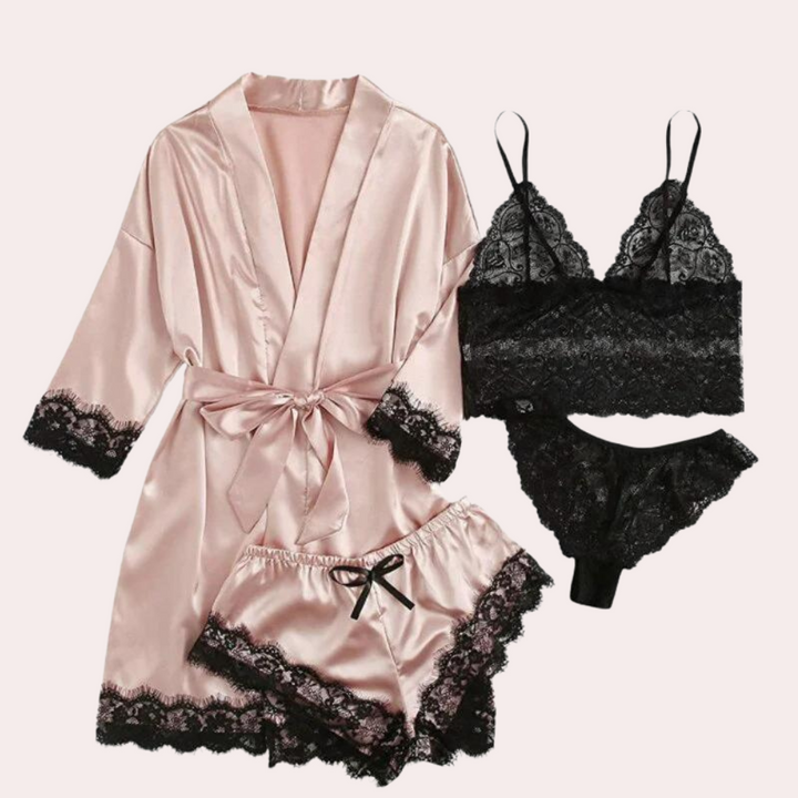 Lorie | 4-teilige Lingerie-Kleid