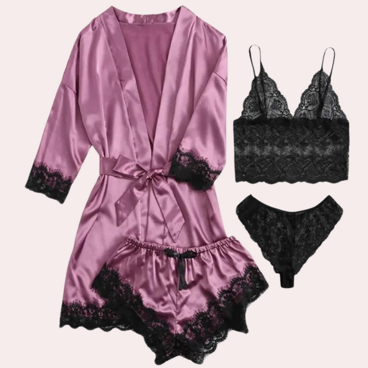 Lorie | 4-teilige Lingerie-Kleid