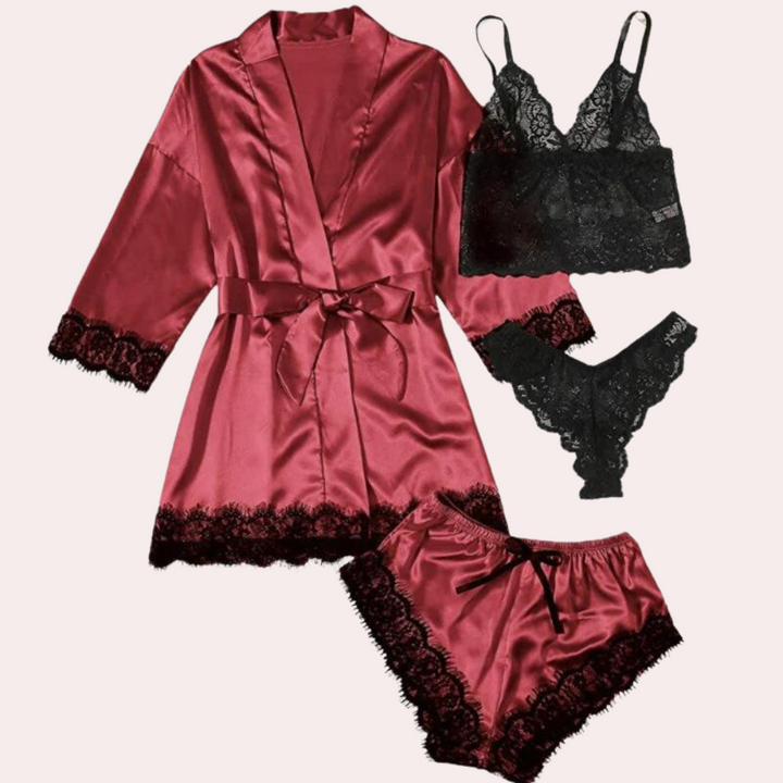 Lorie | 4-teilige Lingerie-Kleid