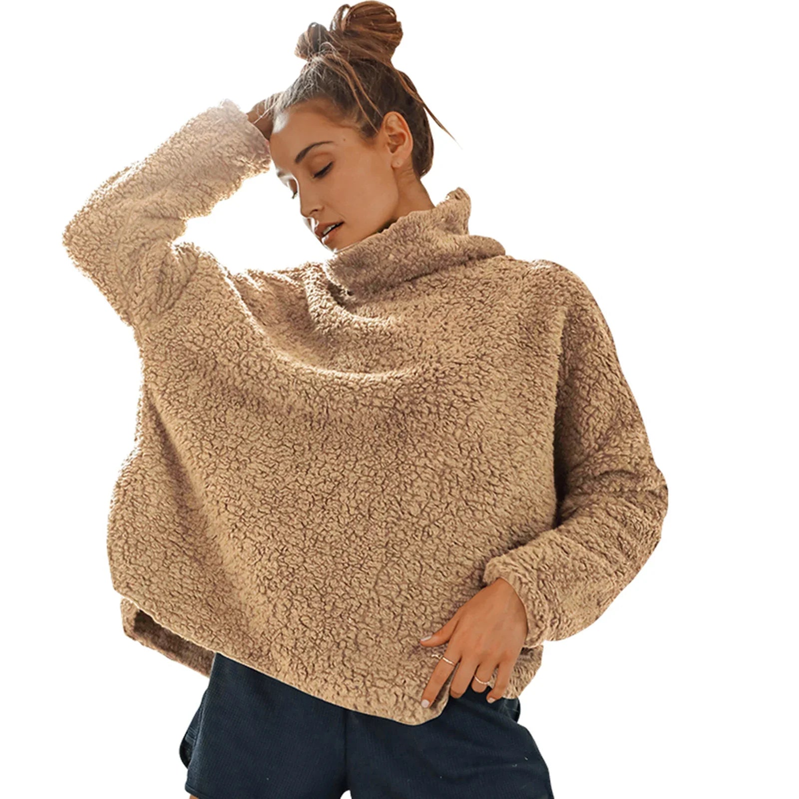 Lotte | Pullover mit lockerem Rollkragen