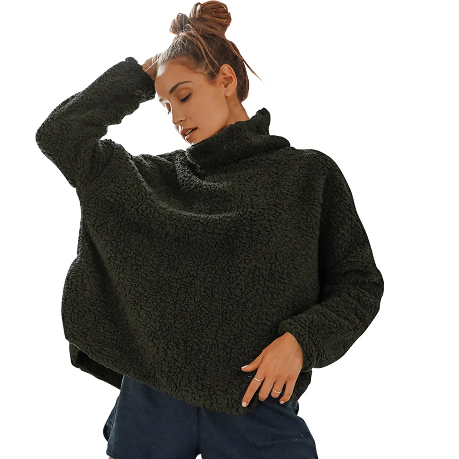 Lotte | Pullover mit lockerem Rollkragen