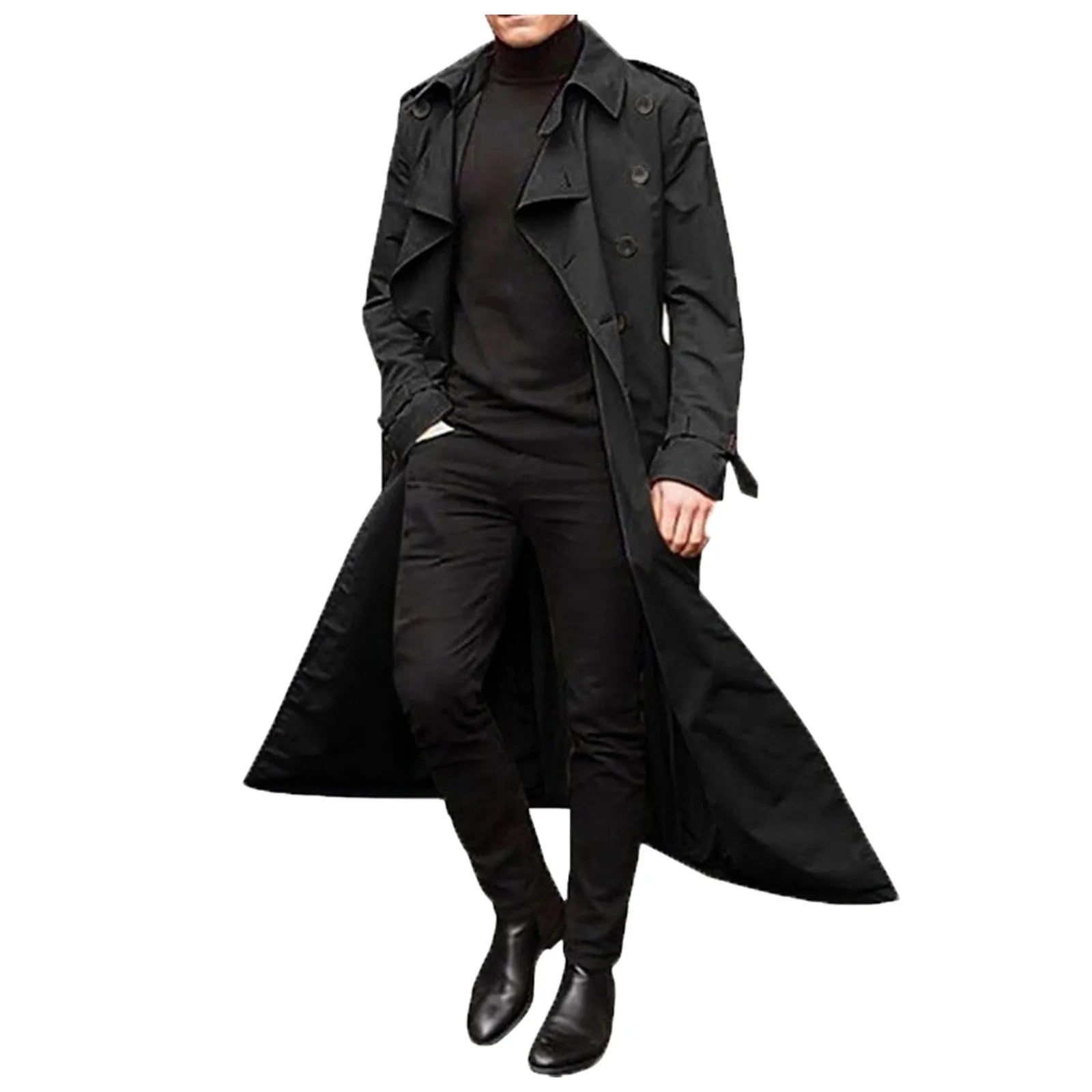 Hiro | Lässiger modischer trenchcoat für herren