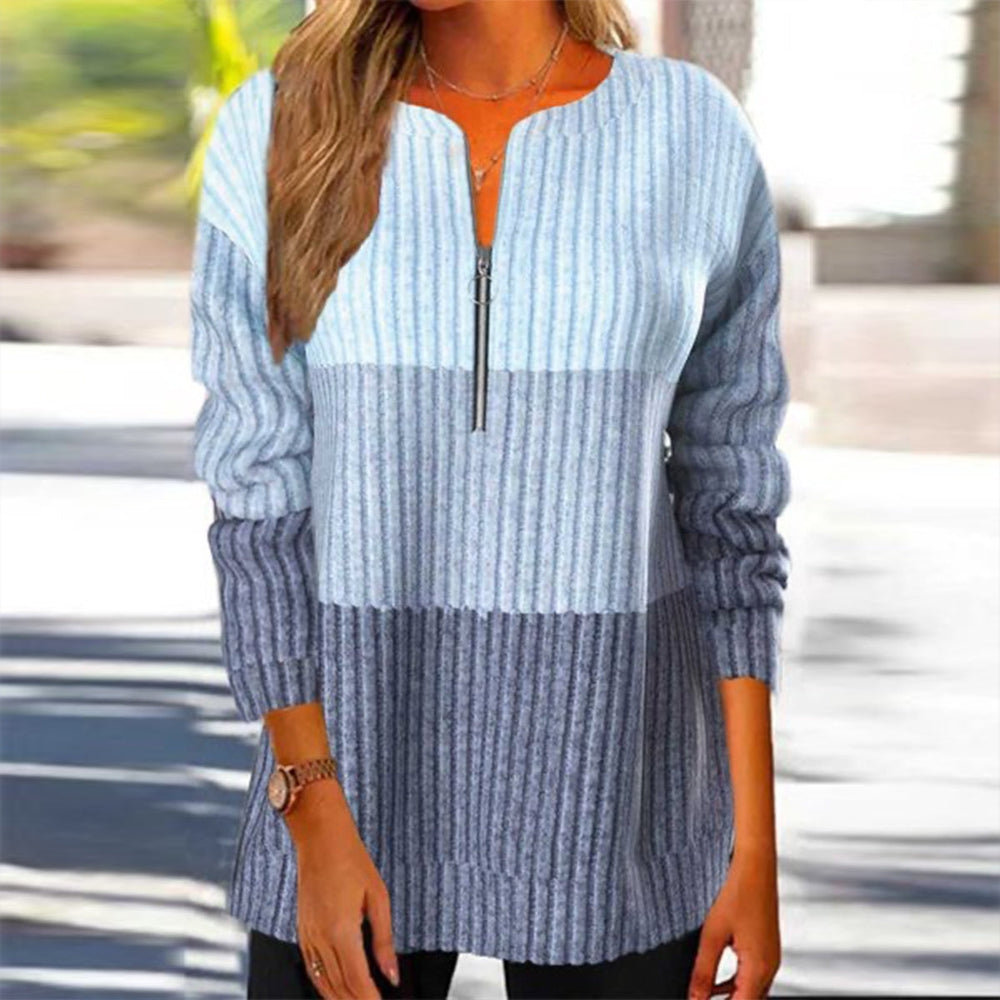 Makenzie | Farbblock-Pullover