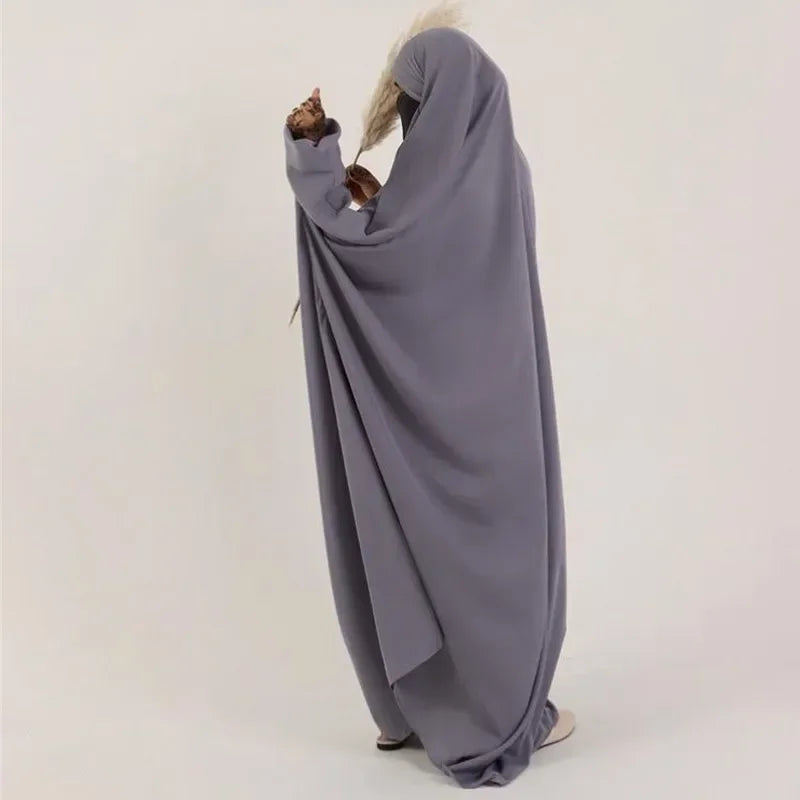 Color - grey Jilbab